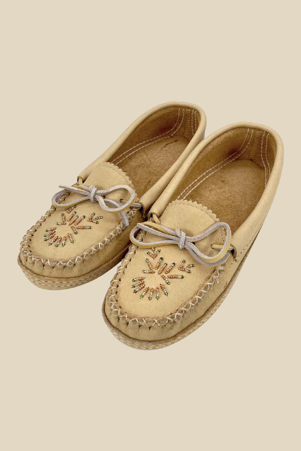 Moose hide buy beaded moccasins