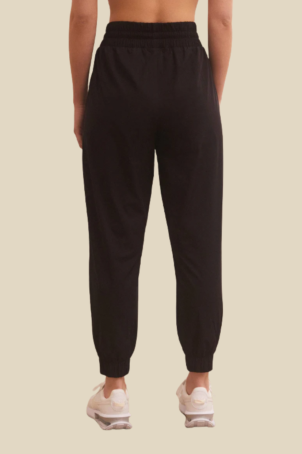 Black Bookey Classic Jog Pants - Womens - Streetwear - Street