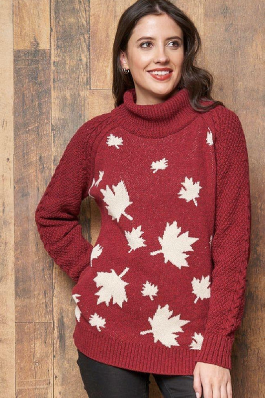 Northern Leaves Pullover