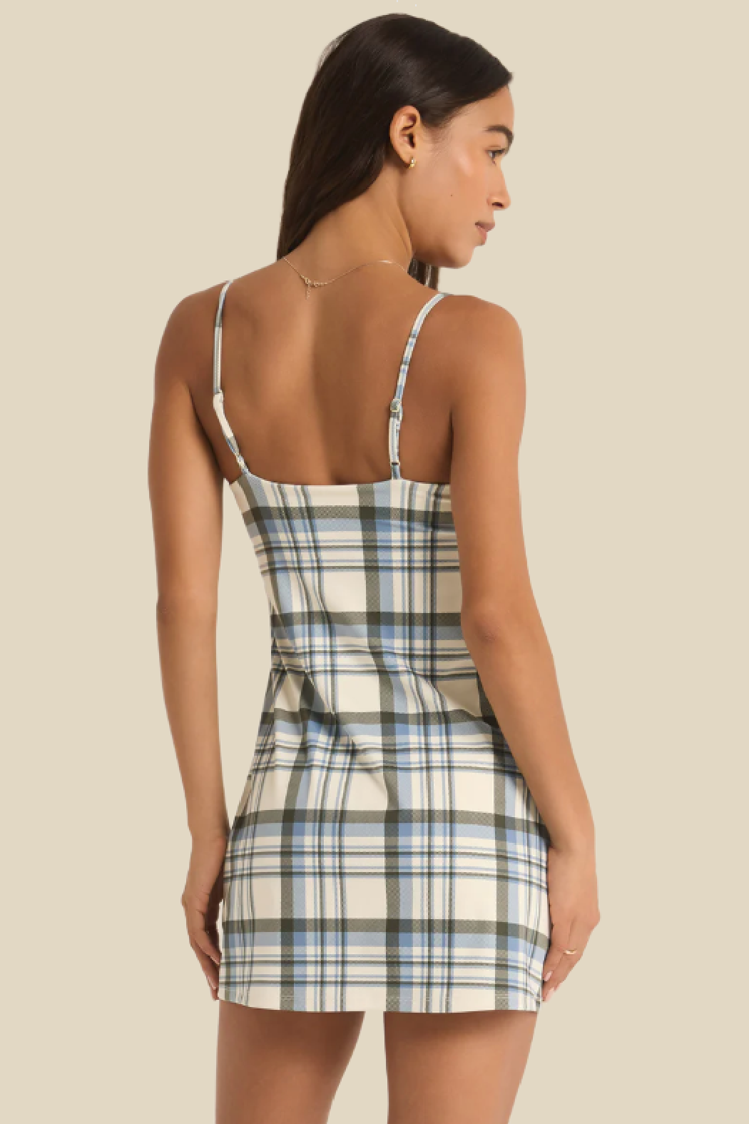 Doubles Plaid Active Dress