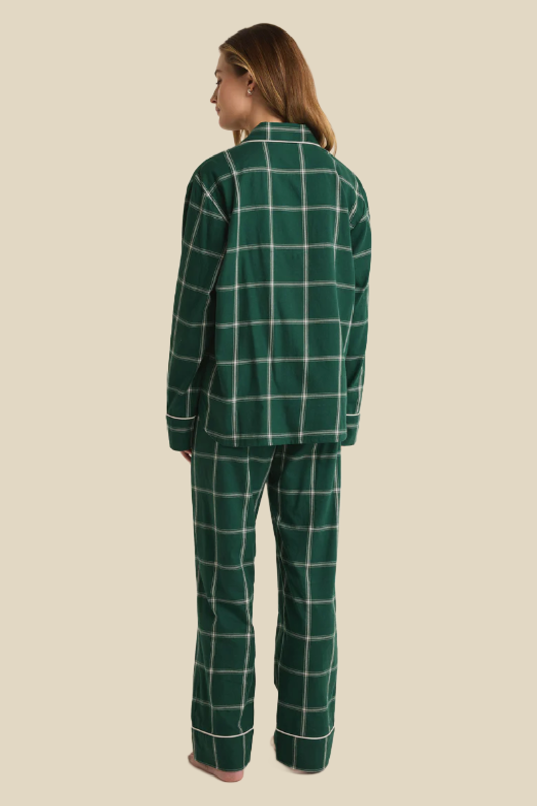 Dreamer Plaid Flannel Set