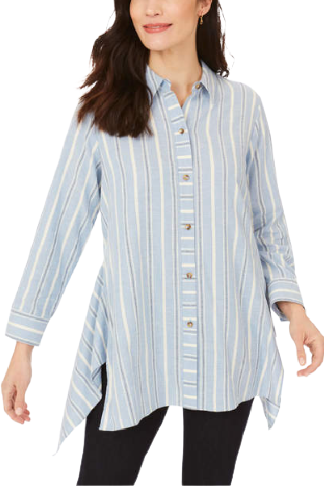 Brushed Cotton Foxcroft Tunic