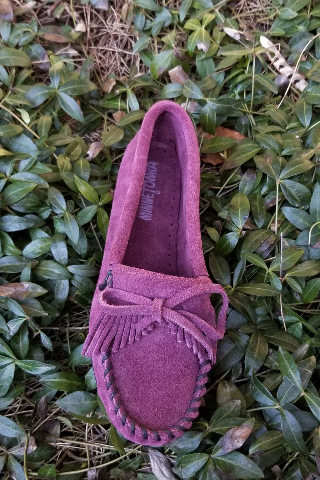 Purple deals minnetonka moccasins