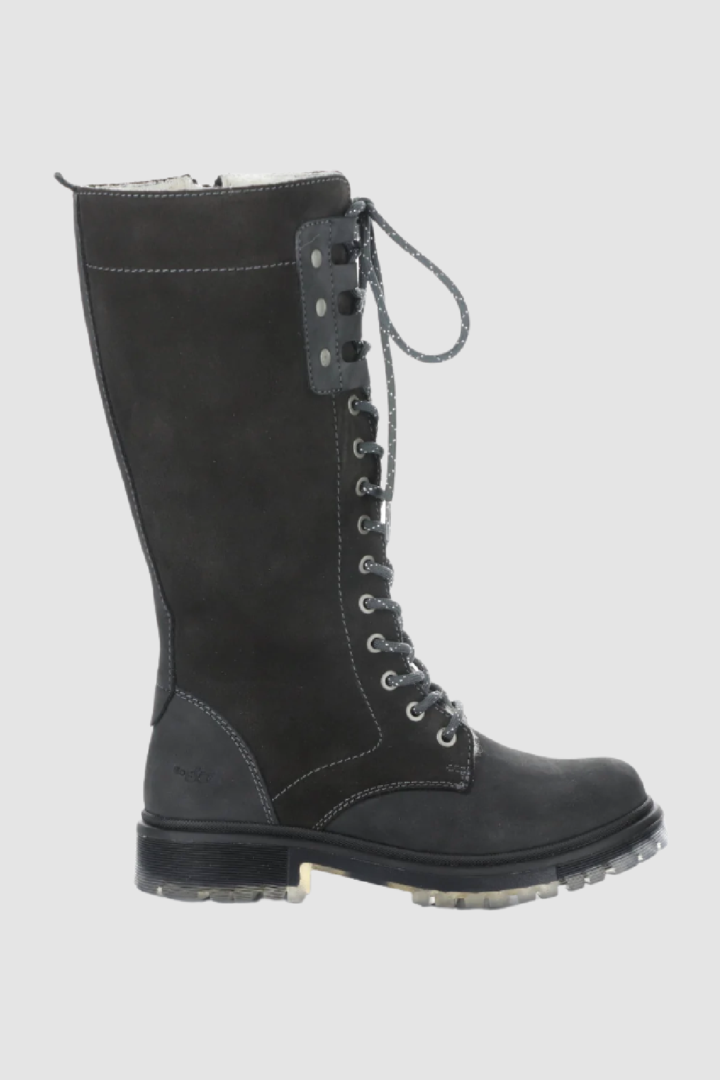 Lace up high clearance boots