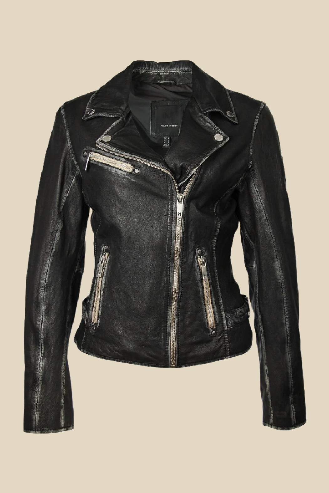 Sofia Leather Jacket – The Old Mill